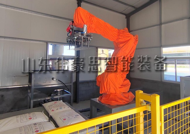 干粉砂漿智能破袋機(jī)械手 全自動袋料拆包設(shè)備