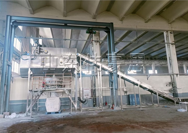 小蘇打自動拆包機 自動破袋投料站