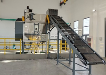 袋裝氧化鋁自動(dòng)拆包機(jī) 皮帶式自動(dòng)破袋機(jī)