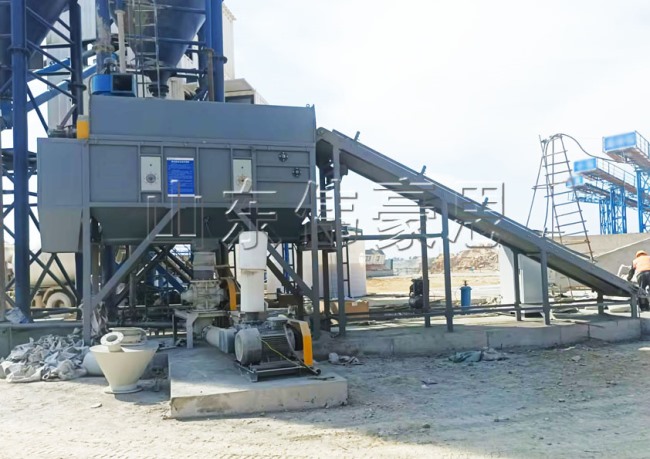 50KG水泥自動拆包機現場