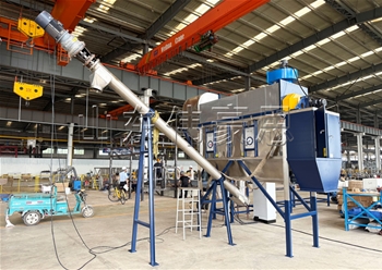 化工料自動(dòng)拆包機(jī)+螺旋輸送機(jī)