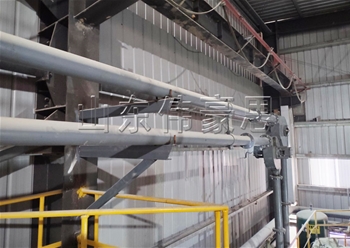 石膏粉管鏈輸送機(jī) 管鏈粉體輸送系統(tǒng)