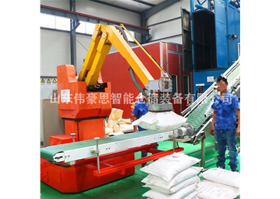 糧食全自動(dòng)拆垛機(jī)械手的工作能力
