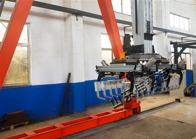 袋裝化肥全自動裝車機(jī)器人起了什么作用