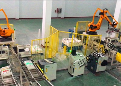 為什么企業(yè)要使用糧食自動(dòng)碼垛機(jī)