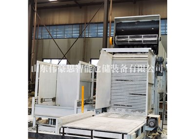 顏料全自動拆垛拆包機的工藝流程是什么？