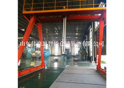 袋裝鐵粉裝車碼垛設備 全自動桁架式裝車機械手