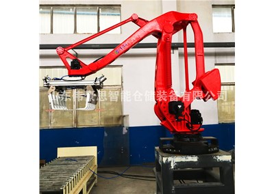 塑料粒子碼垛機(jī)械手 全自動碼垛機(jī)非標(biāo)定制 
