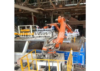 重鈣機器人裝車機是如何實現(xiàn)無人化操作的？