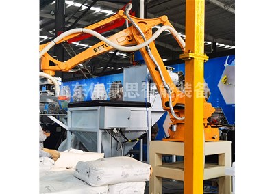 使用玻璃粉拆包機器人的好處