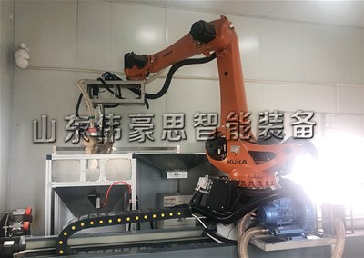 工業(yè)鹽自動(dòng)拆垛機(jī)械手 智能拆垛拆包系統(tǒng)方案