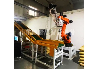 袋裝尿素自動拆垛拆包機 全自動機器人拆垛設(shè)備