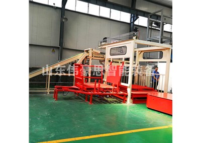 袋裝尿素自動(dòng)高位碼垛機(jī) 全自動(dòng)碼垛系統(tǒng)方案