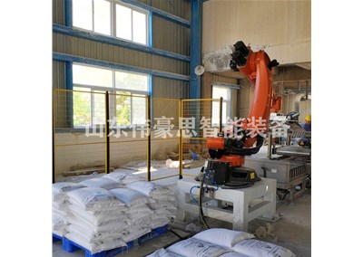 袋裝谷物全自動碼垛機的亮點介紹