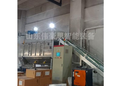 堵漏劑自動拆包設備的工作優(yōu)勢