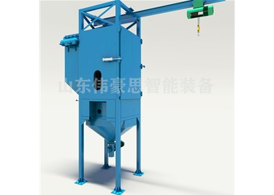 碳酸鈉噸包卸料設(shè)備 噸袋自動拆包機(jī)演示