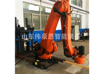 袋料移動式碼垛設(shè)備 硅粉全自動碼垛機(jī)器人