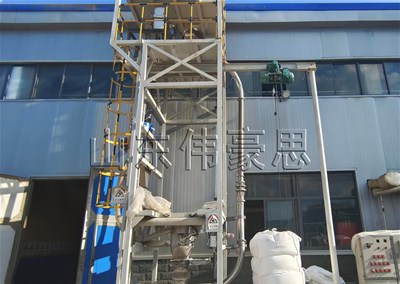 東營簡易式噸袋拆包機 硼酸自動噸包卸料站