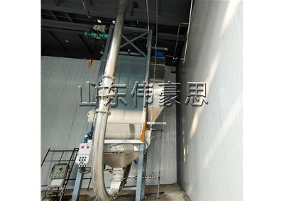 石墨粉自動(dòng)噸袋拆袋機(jī) 無塵噸包卸料設(shè)備實(shí)拍