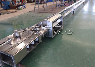 小蘇打管鏈輸送輸送機(jī) 管鏈粉體輸送機(jī)定制