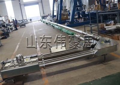 乙酰苯胺管鏈輸送機 管鏈式輸送系統(tǒng)方案