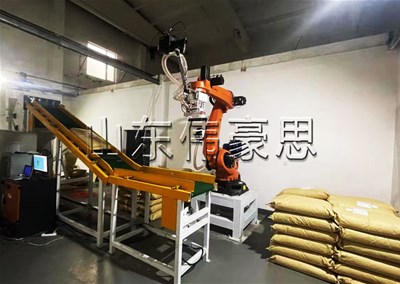 PVC粉全自動(dòng)拆垛機(jī) 智能拆垛機(jī)器人流程