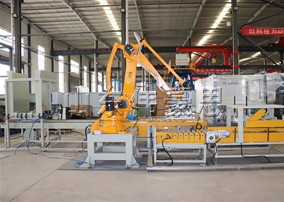 膨潤土全自動碼垛機 自動包裝碼垛線技術(shù)特點