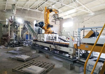 融雪劑全自動(dòng)拆包機(jī) 自動(dòng)拆垛拆包機(jī)器人