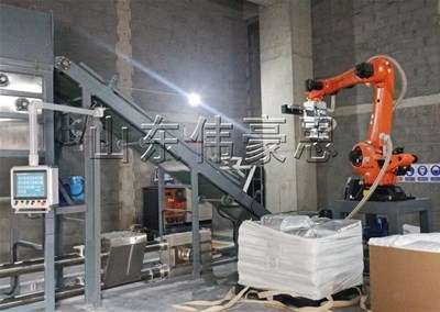 炭黑自動(dòng)破袋機(jī)器人是如何密閉拆包的？