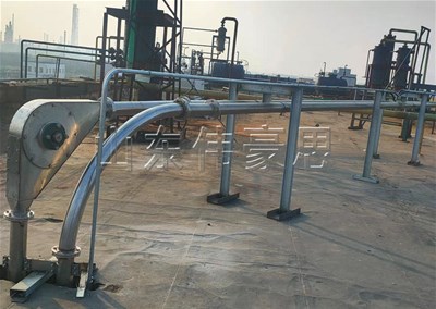 氯化鈣管鏈?zhǔn)捷斔拖到y(tǒng) 管鏈粉體輸送機定制