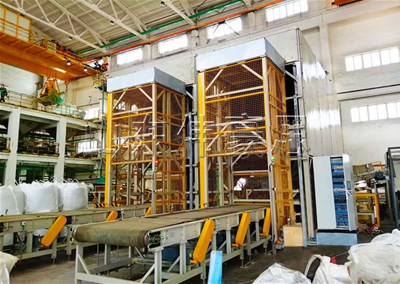 粗硫酸鎳全自動(dòng)噸袋拆袋機(jī) 噸包全自動(dòng)拆包機(jī)流程