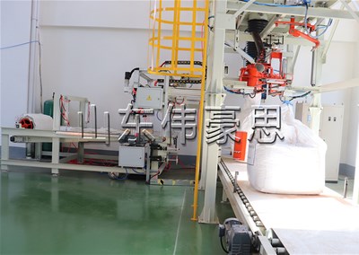 石膏粉全自動噸袋包裝機(jī)的工藝流程是什么？