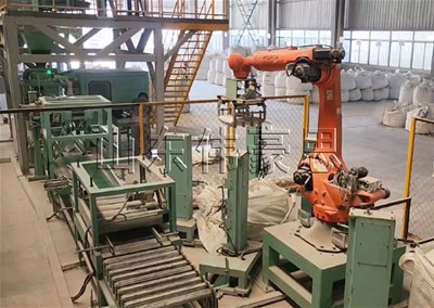 氧化鋅自動包裝碼垛流水線的技術特點