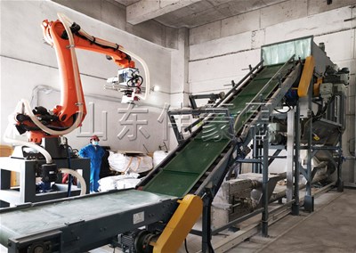 炭黑自動(dòng)破袋機(jī)器人是如何做到無(wú)塵拆包的？