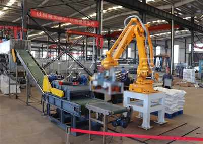 硫磺自動(dòng)拆包機(jī)器人 全自動(dòng)拆包機(jī)非標(biāo)定制